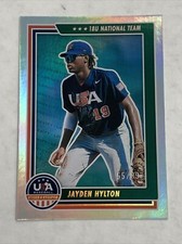 Jayden Hylton 2022 Panini Stars & Stripes #58 Holo Blue Foil /99 USA