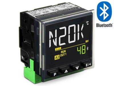 N20K48 1/16 DIN USB LCD PID Temperature Controller, Bluetooth, Timer, Ramp Soak