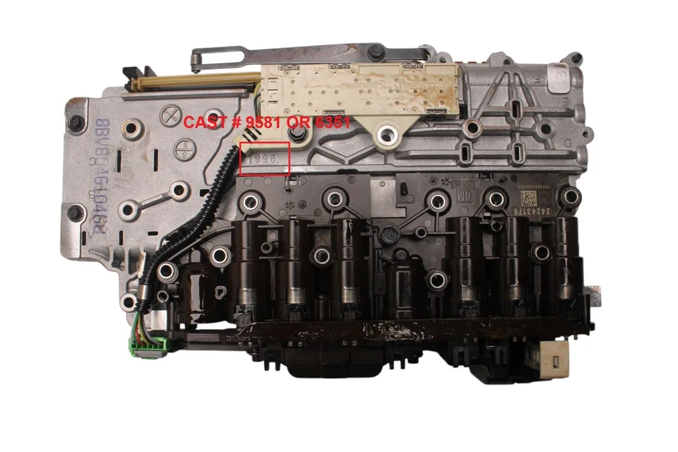 45740BC - 6L45, CUERPO DE VÁLVULA Y TEHCM, SIN POSTE, CON RANURAS DE ESCAPE, 2007-2010 - BMW Foto 3 de 4