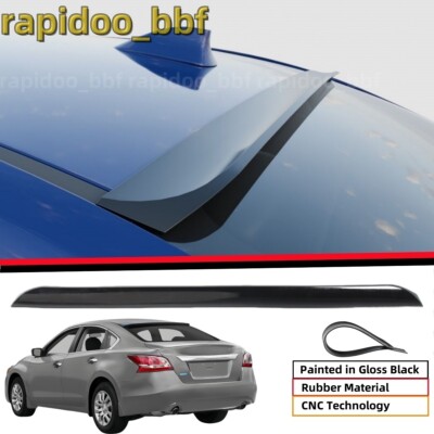 FOR 13-15 NISSAN ALTIMA LOWER KICK DUCKTAIL STYLE REAR WINDOW ROOF SPOILER WING