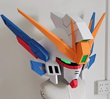Endless Waltz Wing Gundam Zero Wearable Helmet Mask LED Light up Prop Cosplay