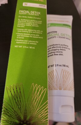 GOLDFADEN MD Solution Facial Detox Clarify + Clear Mask 60 mL FULL SIZE NIB