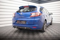 Mittlerer Diffusor Heck Ansatz DTM Look FüR Renault Megane GT Line Grandtour Mk3