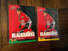 2025-26 Upper Deck Chicago Blackhawks Centennial Paul Coffey #79 Yellow + Green