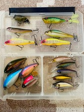 Megabass Hard Lure Set 15 pcs Pop X, Baby Griffon Zero, Dog X Core