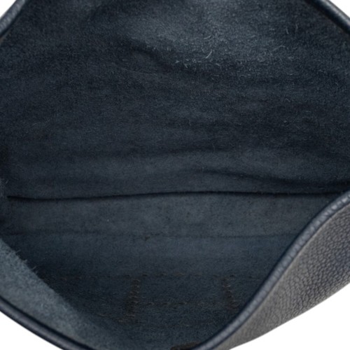 Hermes Evelyne 3 Trois GM Crossbody Umhängetasche Navy Togo Damen HERMES Gebraucht fr - Bild 4 von 7
