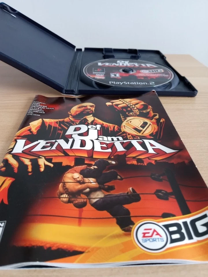 Def Jam Vendetta Black Label with Manual - DMX Method Man Redman Ludacris - Image 3 of 4