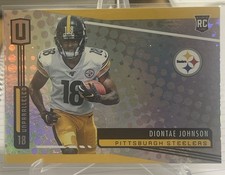 2019 Panini Unparalleled Diontae Johnson Rookie 250 Pittsburgh Steelers Browns