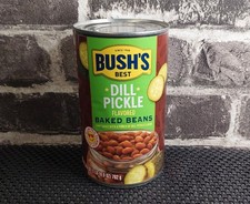 LIMITED EDITION-Bush's Baked Beans Dill Pickle Flavored 26.9 oz- NEW