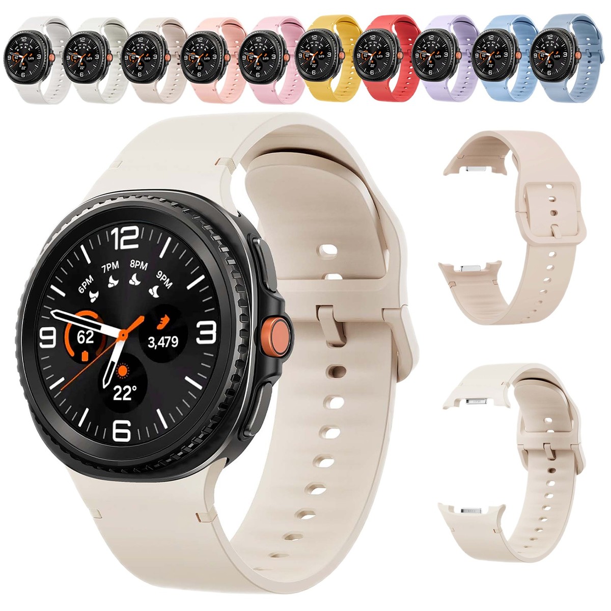 Replacement Silicone Strap Watch Band For Samsung Galaxy  display picture 2
