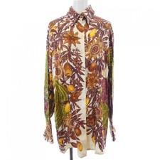 Authentic Vintage Hermes PASSIFLORES Twillaine Shirt 230-000-607-4677
