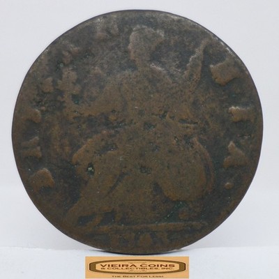 1743 Great Britain 1/2 Penny - #C60156NQ