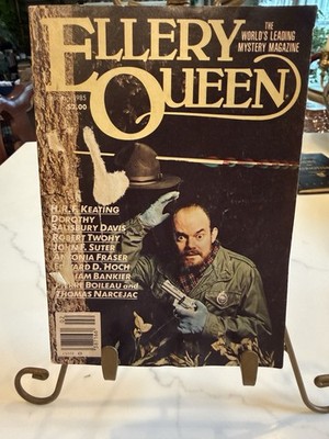 ELLERY QUEEN'S MYSTERY MAGAZINE - February 1985 - ANTONIA FRASER, RON GOULART