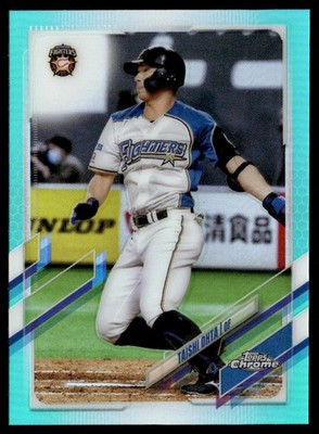 Taishi Ohta 2021 Topps Chrome NPB Aqua Refractor #115 #/199