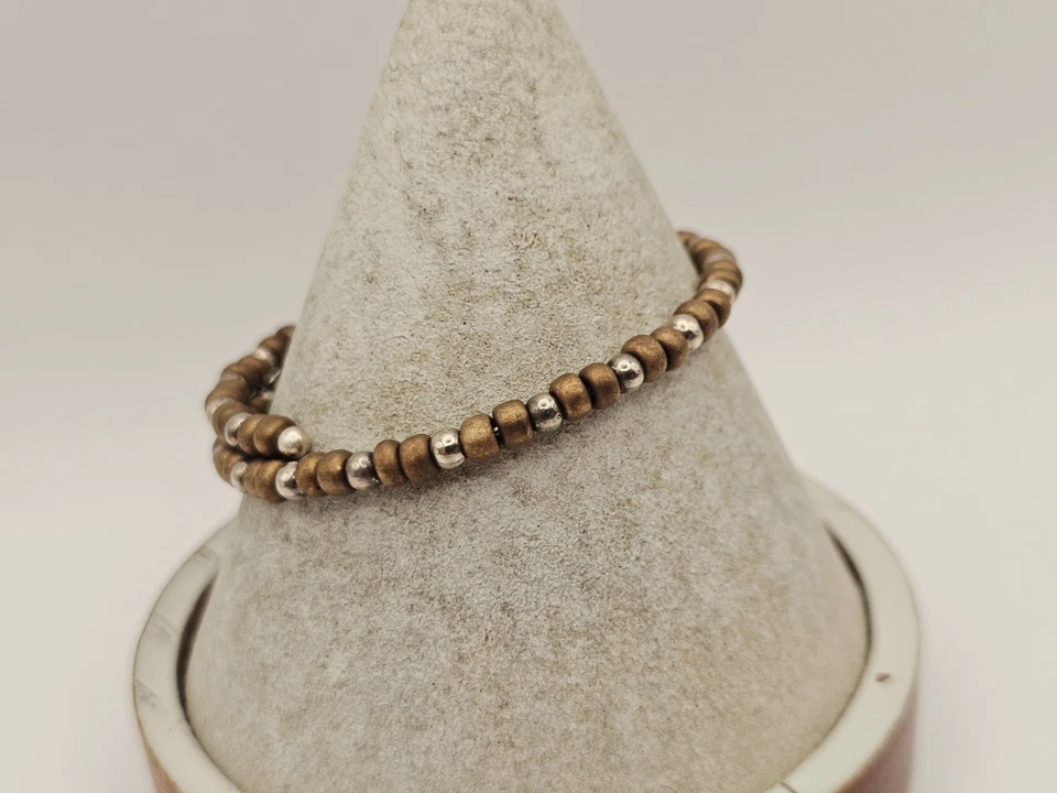 Pulsera Alex & Ani Vintage Sesenta y Seis "Primal Wonders" Envolvente Dije ✨️ Foto 4 de 4