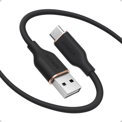 Anker Type C Cable, USB a to USB C Flow Cord, Fast Charging for Iphone 17 16