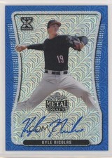 2020 Leaf Metal Draft Blue Mojo 5/10 Kyle Nicolas #BA-KN1 Auto 5m1