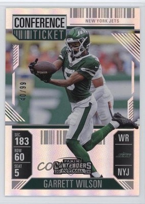 2024 Panini Contenders Conference Ticket 40/99 Garrett Wilson #77 zi1