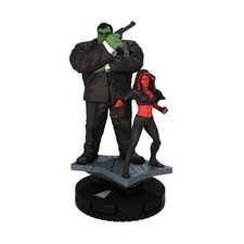 WizKids Wizkids Marvel Heroclix Hulk and Red She-Hulk M-016 LE NM