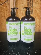 2x Everyone 3-in-1 Kids Soap, Body Wash, Bubble Bath, Shampoo, 32 Ounce