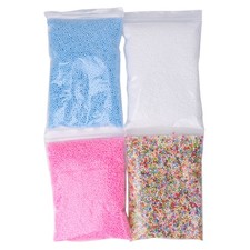 4Pcs Mini Colorful Balls Small Tiny Foam Beads School Arts Supplies