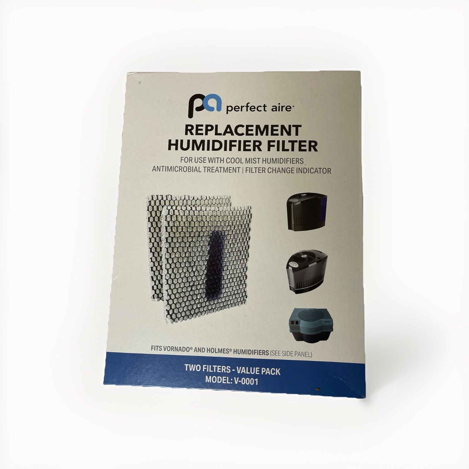 Filter V-0001 2 Pack Antimicrobial Fits Vornado Holmes