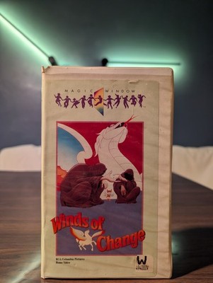 Winds of Change VHS (1985) Magic Window Sanrio RCA-Columbia RARE VARIANT