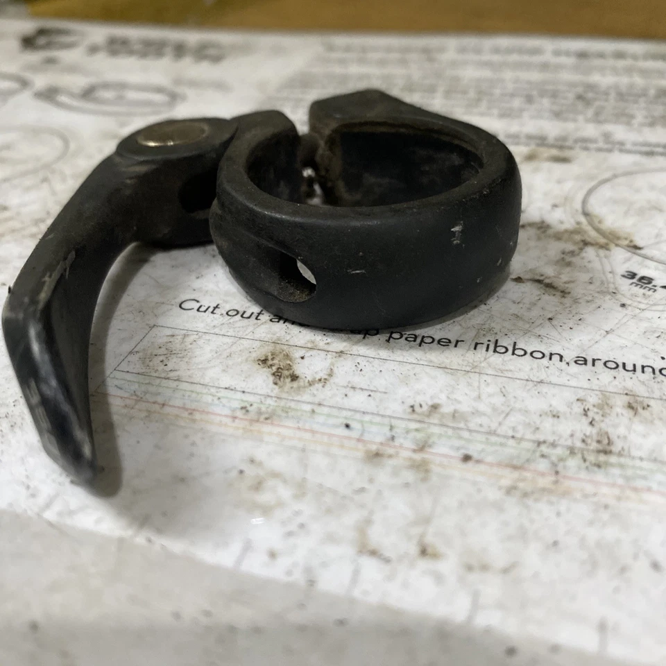 Зажим подседельного штыря 31,2-32 мм черный алюминиевый быстросъемный Cannondale - Изображение 3 из 4