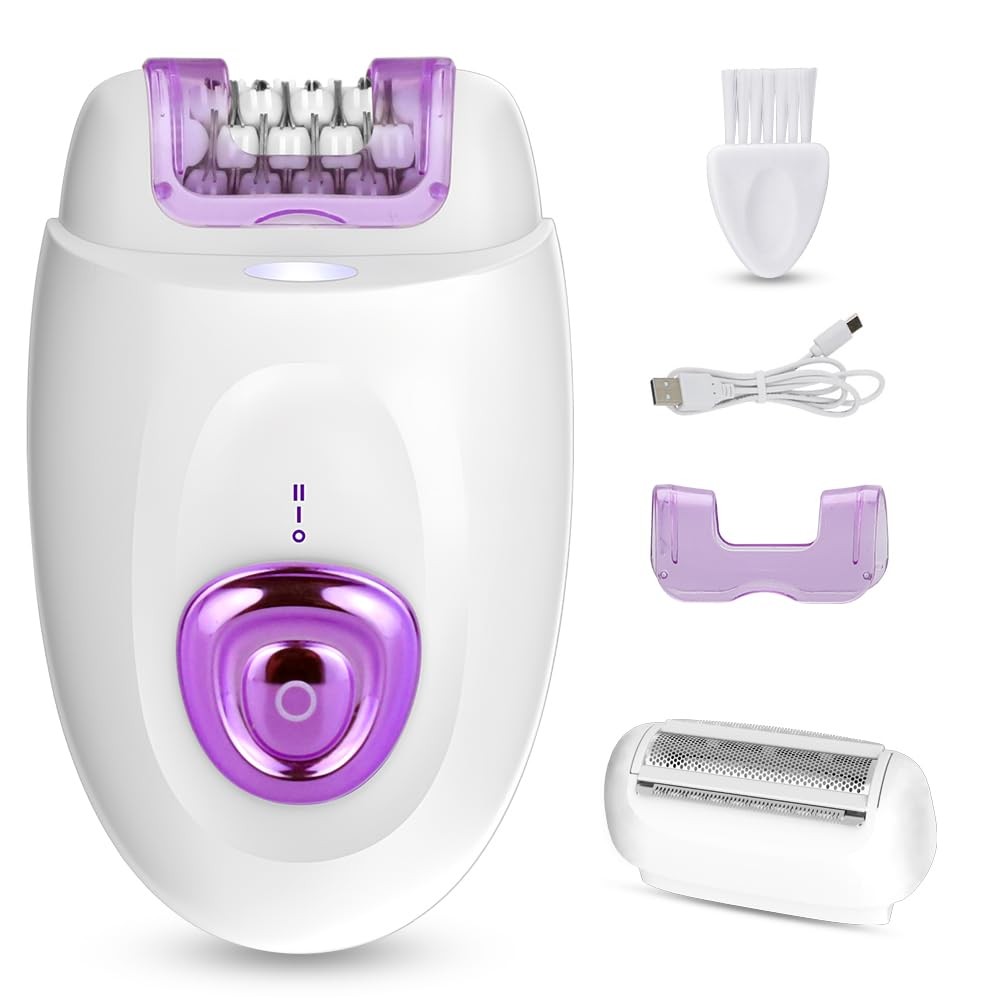 Rescien Epilatore 2 in 1 con Rasoio: Tecnologia 33 Lame per Donna