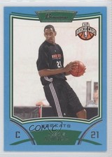 2008-09 Bowman Draft Picks & Stars Rookie Blue 468/499 Alexis Ajinca #129 0c2