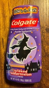 Colgate Glow in the Dark toothpaste