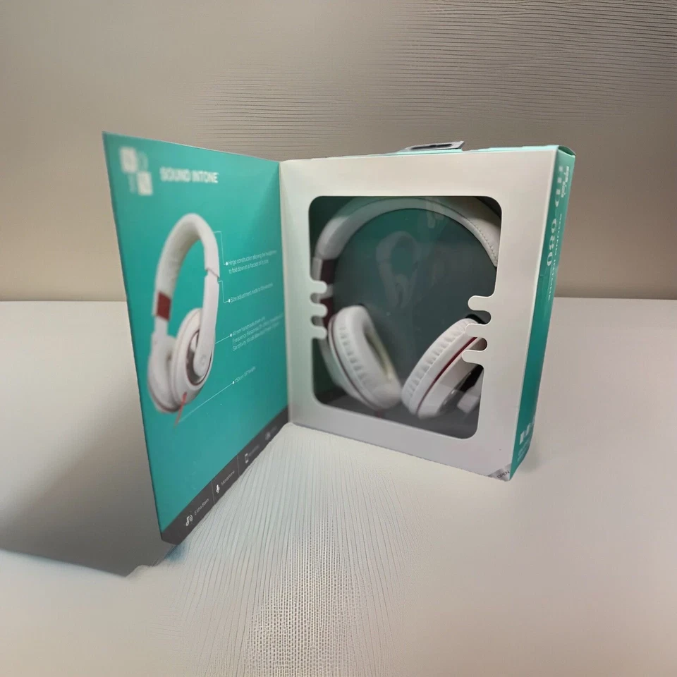 🎧 Auriculares con cable Sound Intone HD-680 con micrófono | Bajos profundos | Cable sin enredos Foto 2 de 4