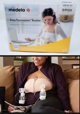 Medela Womens S Small Nude Bra Hands Free Pumping Easy Expression Maternity NWT