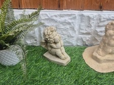 Rubber LATEX Mould to Make This Cute Sitting Cherub Baby Angel