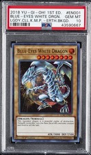YU-GI-OH! LEGENDARY COLLECTION KAIBA MEGA PACK BLUE-EYES WHITE DRAGON PSA 10