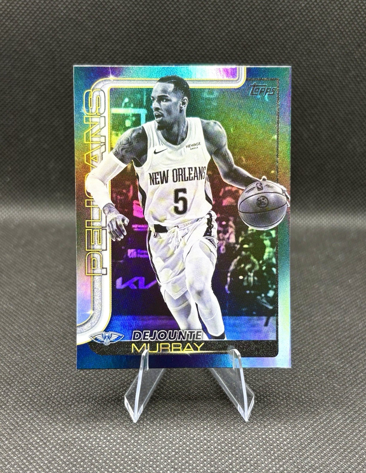 Dejounte Murray Blackout 2025-26 Topps #192 New Orleans Pelicans