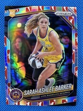 2025 #31 Sarah Ashlee Barker Panini Prizm WNBA Logo Prizm RC Sparks