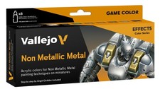 Vallejo Paint 72193 Non Metallic Metal Game Color Acrylic Paint Set of 8 