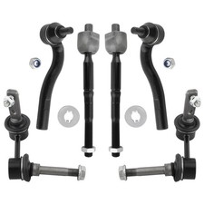 BOXI Set of 6 Front Inner Outer Tie Rod Ends Sway Bars for Lexus