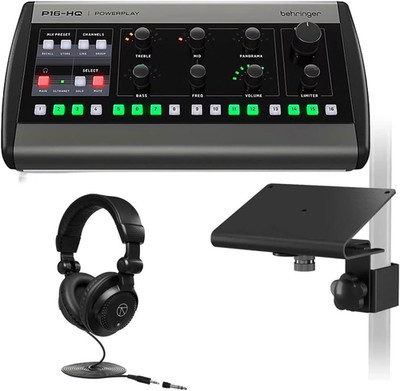 Powerplay 16 P16-M 16-Channel Digital Personal Mixer - Bundle with Powerplay 16
