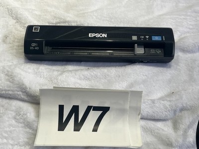 Epson WorkForce DS-40 Wireless WiFi Portable Color Document Scanner USB 600 DPI