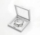 30mm glass Silver Watch Case back cover waterproof ring  for GL22 Movement — photo 9
