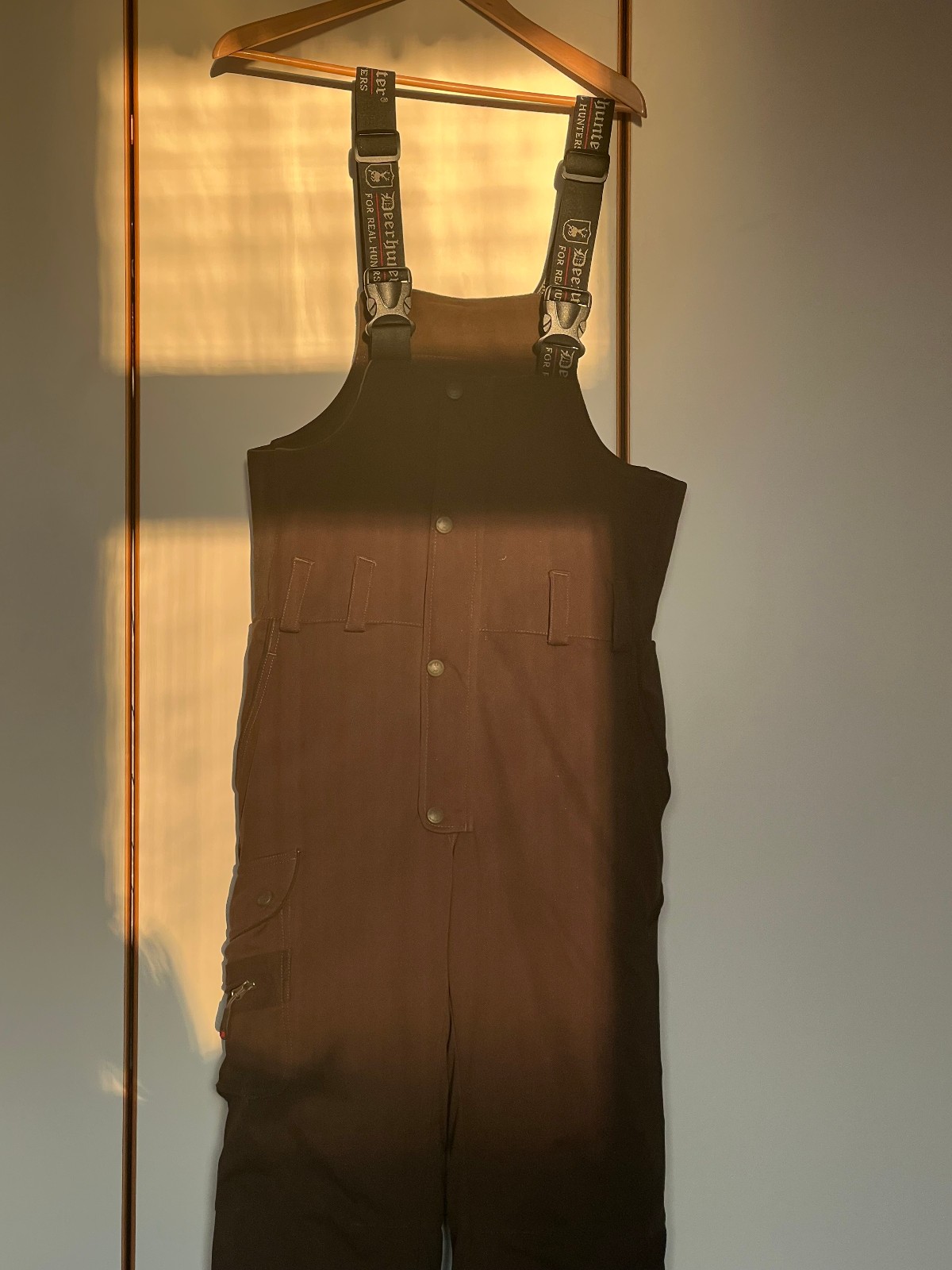 Deerhunter Ansitzhose Muflon Latzhose Jagdhose, ungetragen, wie Neu, Grösse 50