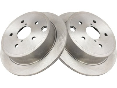 TRQ 37YR66R Rear Brake Rotor Set Fits 2015-2019 Subaru WRX