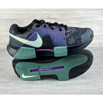 Nike Women's Sz 8 Zoom GP Challenge 1 Osaka New Black Tennis Shoes