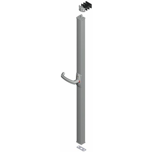 Crémone pompier Desy 8510 blanc LA CROISÉE DS à poignée rotative pour issue de secours