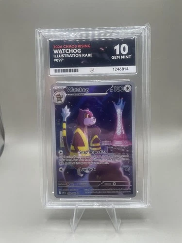ACE 10 Watchog IR #097 Chaos Rising Pokemon TCG