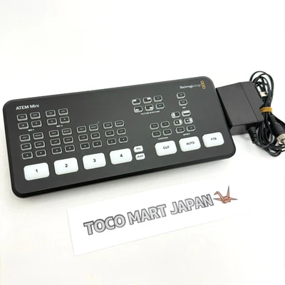 Blackmagic Design ATEM Mini HDMI Live Production Switcher avec alimentation... - Photo 1/4