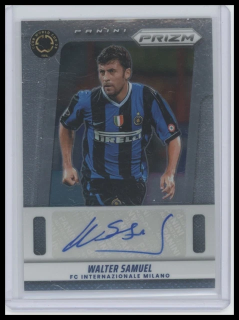2025 Panini Prizm FIFA Club World Cup #FA-WS Walter Samuel Flashback Autographs