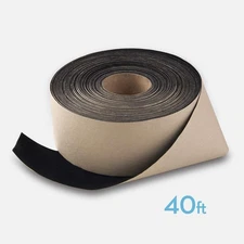 2 inch x 40 feet Black Felt Tape for DIY Projector Screen Border Enhancing